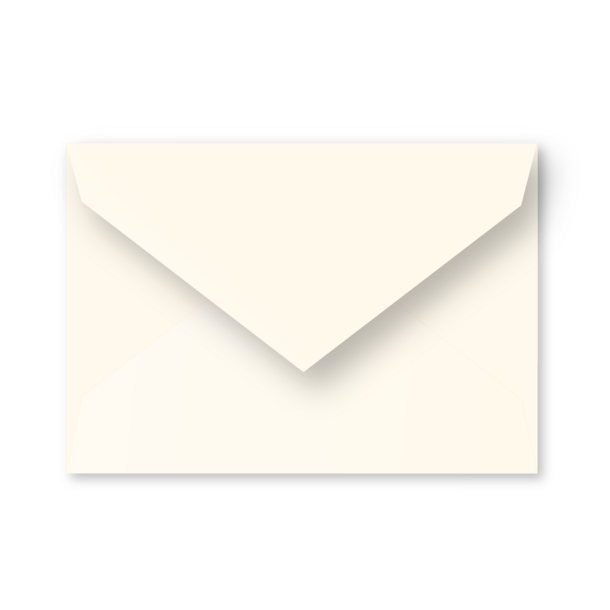 Enveloppe gebroken wit - A6 (postkaart)