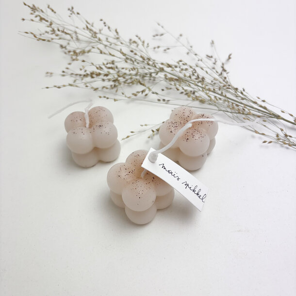 Bubble candle • maïs spikkel