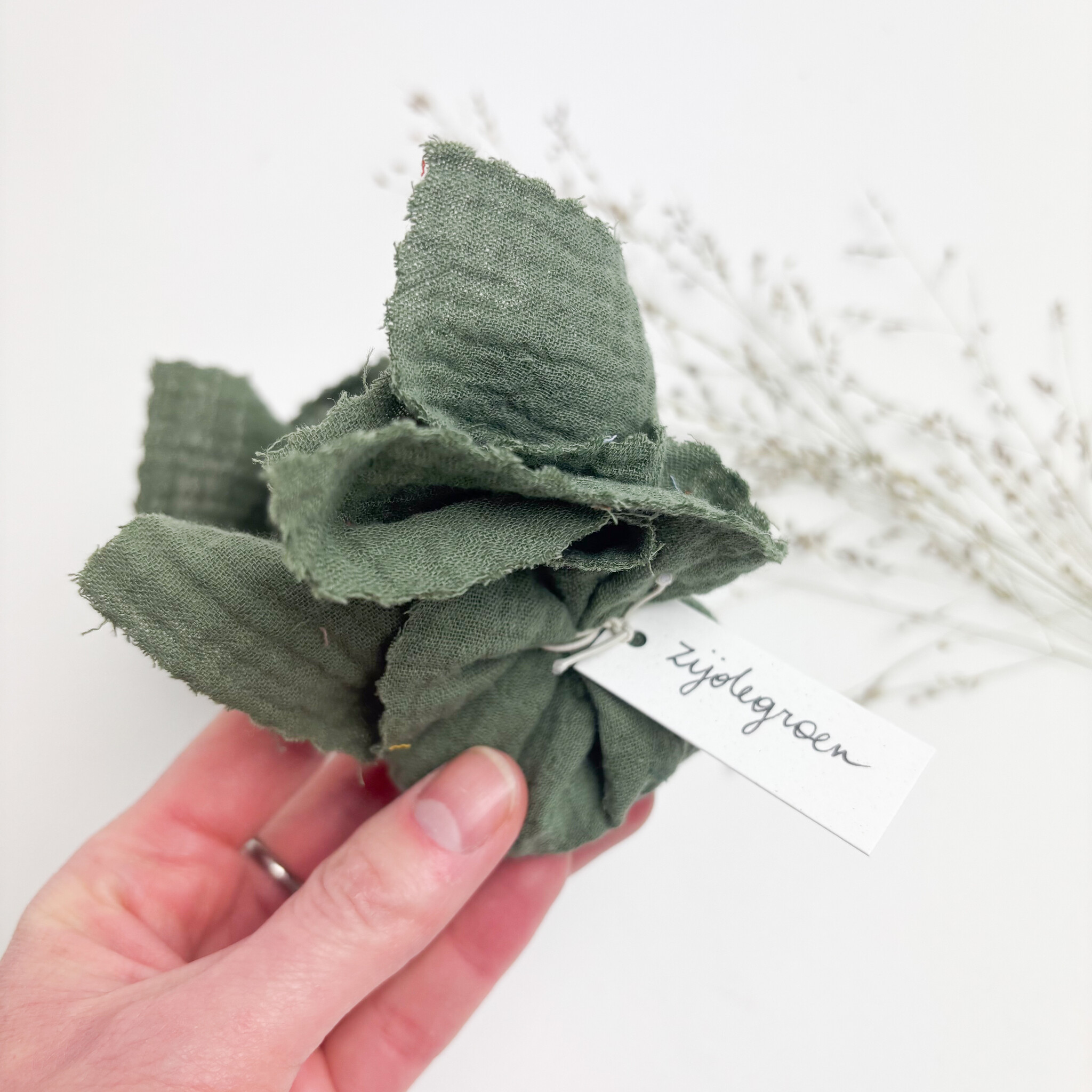 Tetra doekje zijdegroen NEW-1