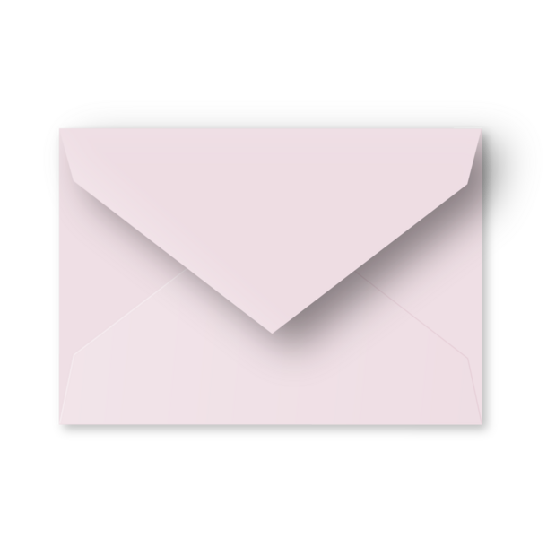 Enveloppe blush - A6 (postkaart)