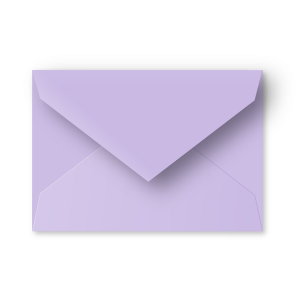 Enveloppe lila - A6 (postkaart)