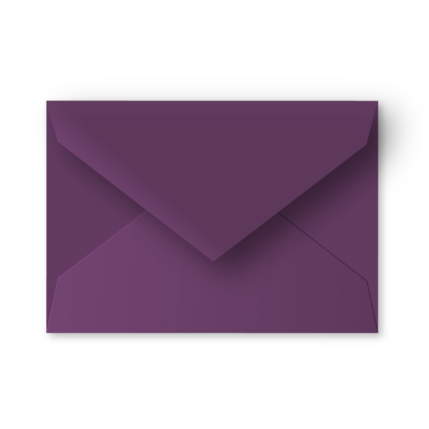 Enveloppe violet - A6 (postkaart)