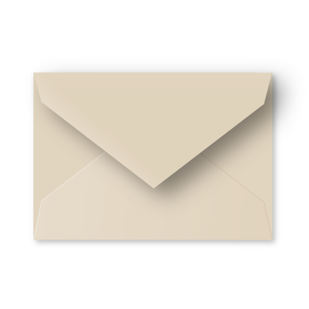 Enveloppe champagne - A6 (postkaart)