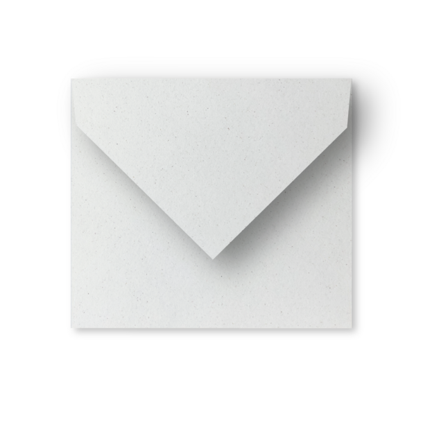 Enveloppe eco maïs - vals vierkant
