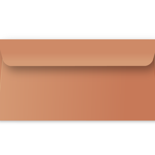 Enveloppe leembruin - US