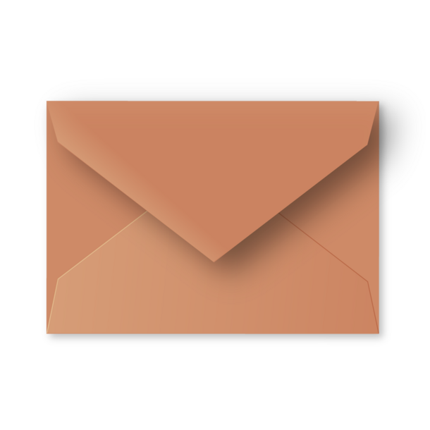 Enveloppe leembruin - A6 (postkaart)