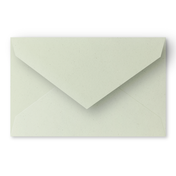 Enveloppe eco pistache - grote postkaart