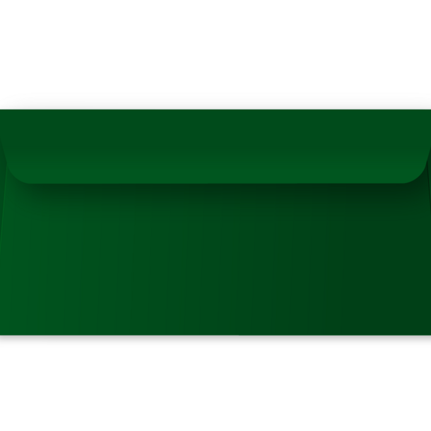 Enveloppe donkergroen - US