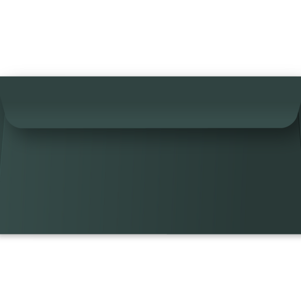 Enveloppe wintergroen - US