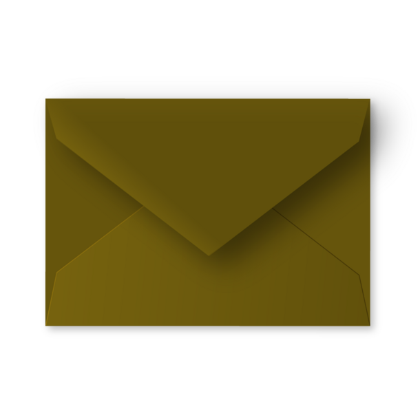 Enveloppe kaki - A6 (postkaart)