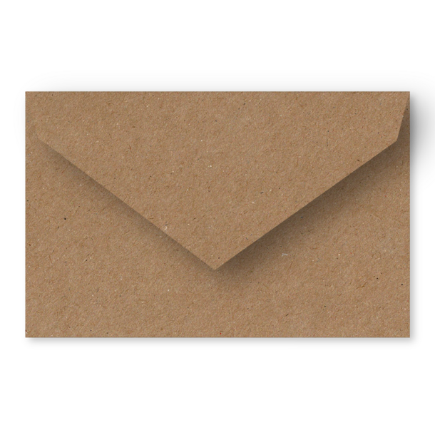 Enveloppe muskat - grote postkaart