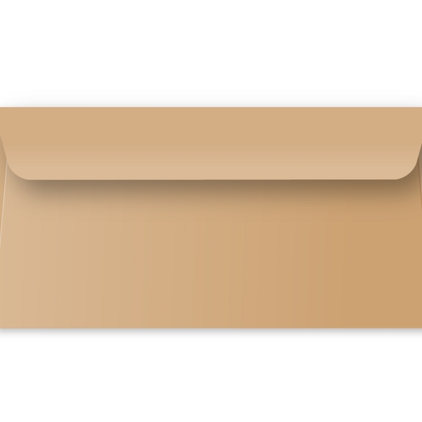 Enveloppe zandbruin - US