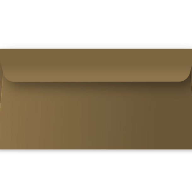 Enveloppe notenbruin - US