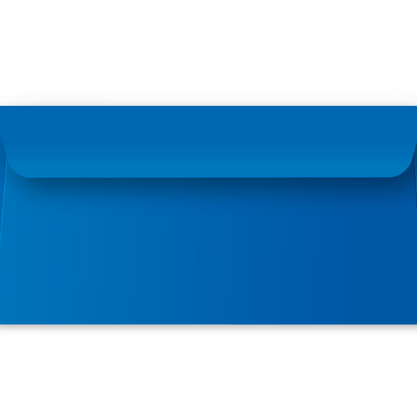 Enveloppe oceaanblauw - US