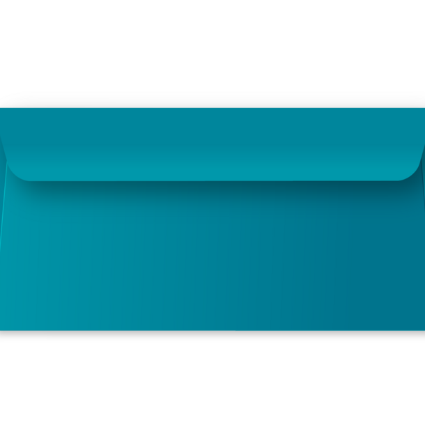 Enveloppe donker cyaan - US