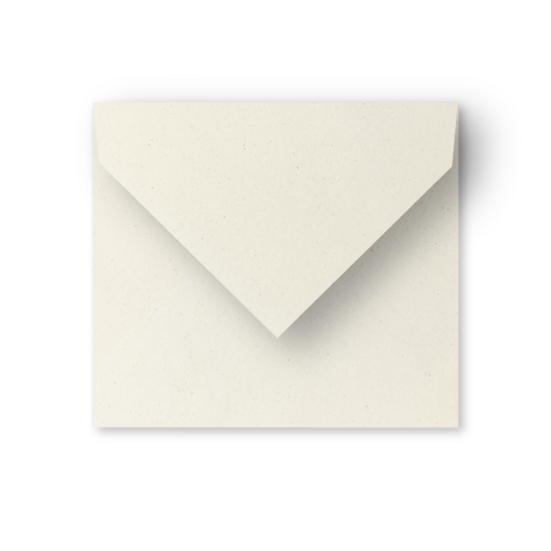 Enveloppe eco citrus - vals vierkant