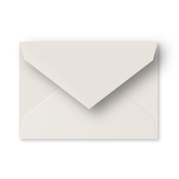 Enveloppe lichtgrijs - A6 (postkaart)