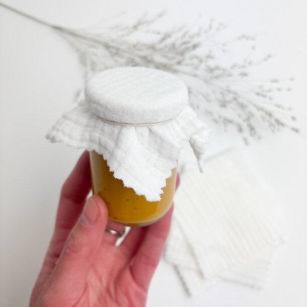 Tetra doekje gebroken wit 10x10cm