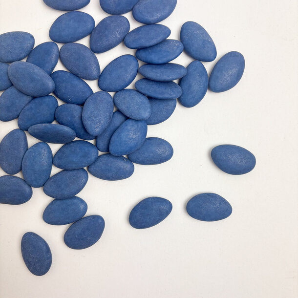 Suikerbonen petrolblauw mat PC  • 55% cacao