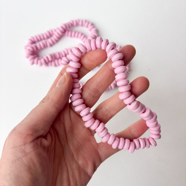 Snoepketting roos per 20