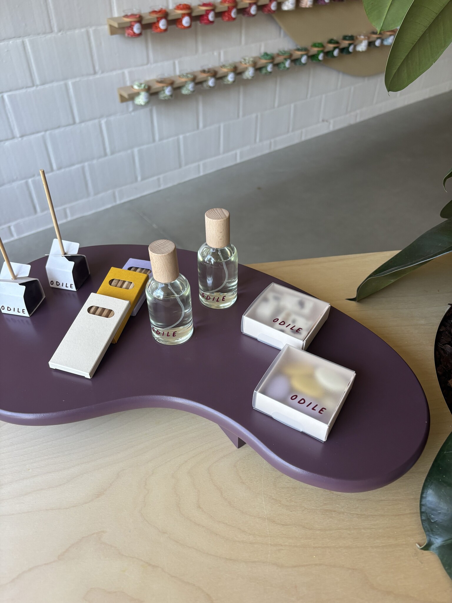 Organische tray bordeaux-2