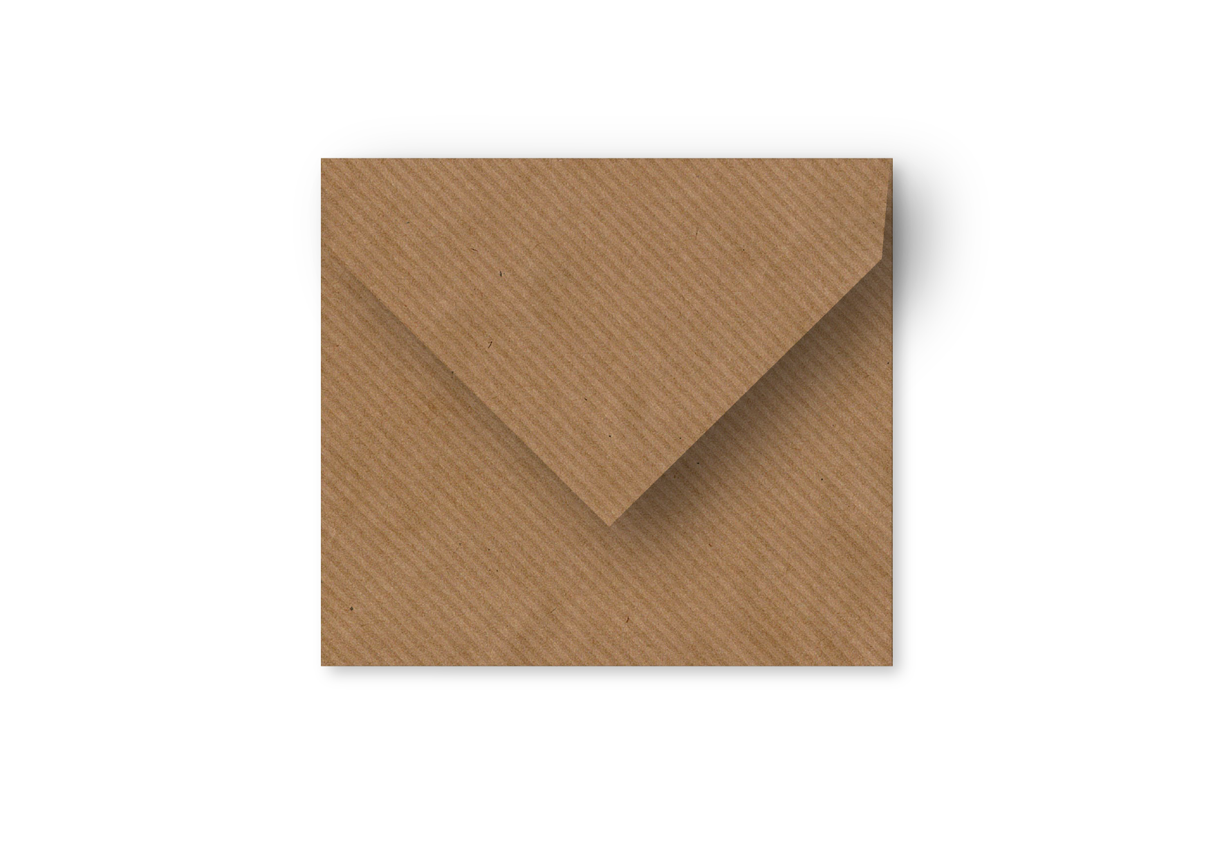 Enveloppe kraft - vals vierkant - 50st-1