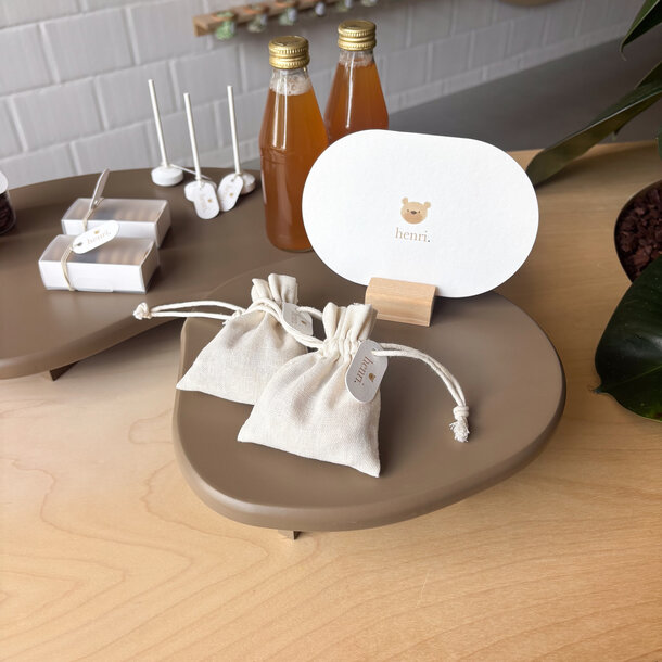 Organische tray mini klei