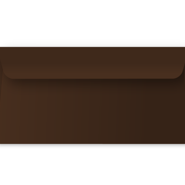 Enveloppe chocoladebruin - US