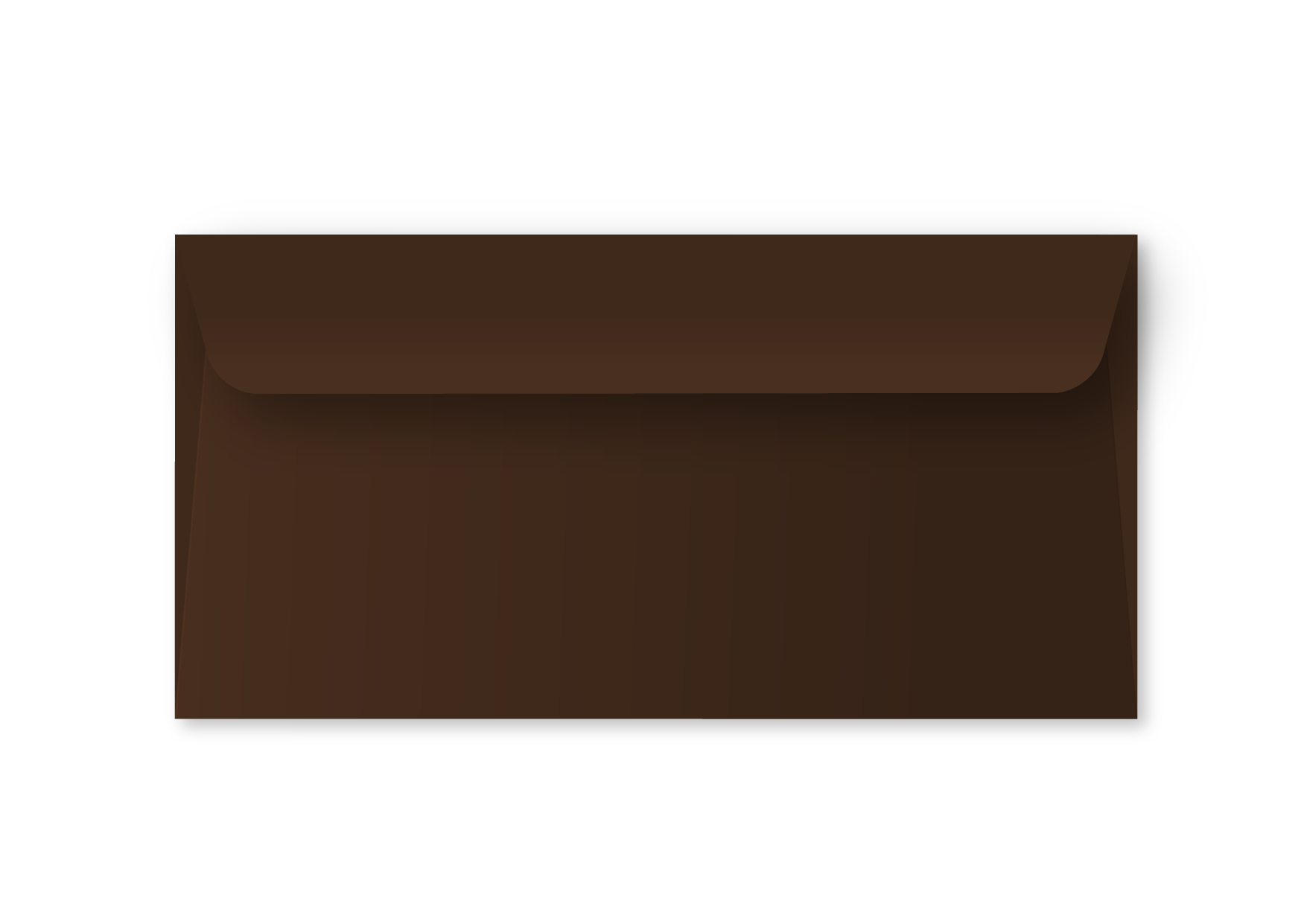 Enveloppe chocoladebruin - US formaat-1