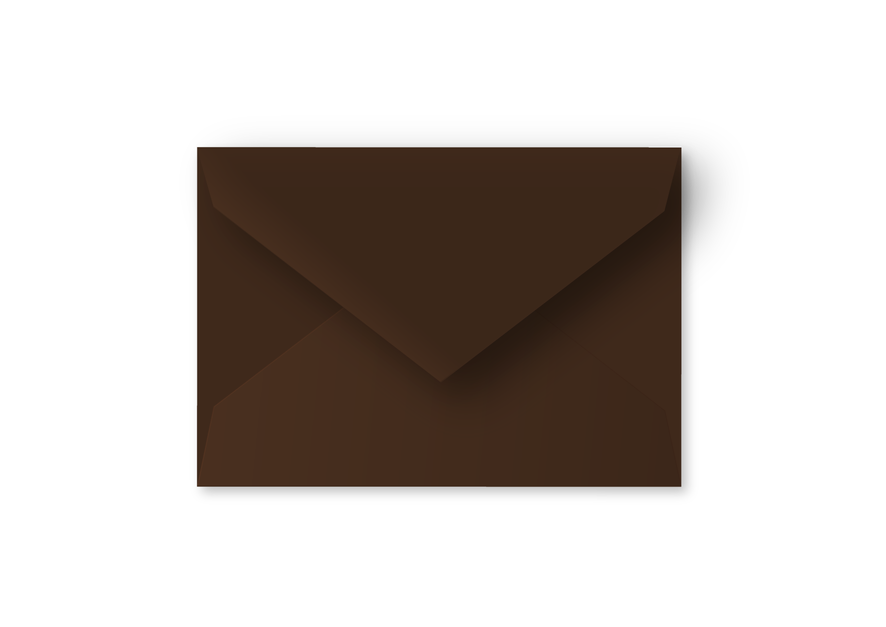 Enveloppe chocoladebruin - A6 (postkaart)-1