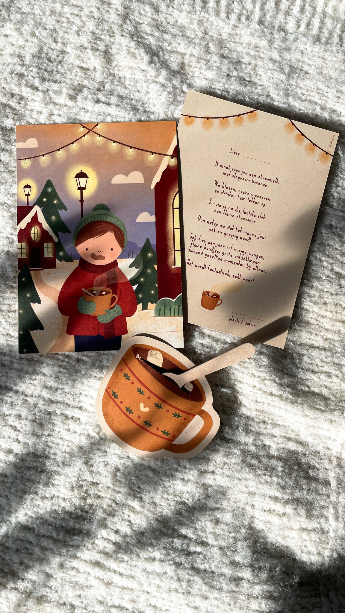 Nieuwjaarsbrief chocosnor • jongen-1
