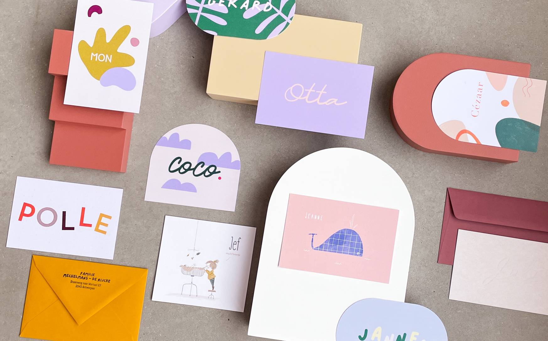 Ontwerp zélf je kaartje in ons KaartjesLabo! Ga aan de slag met onze uitgebreide illustraties in de beeldbank.-1