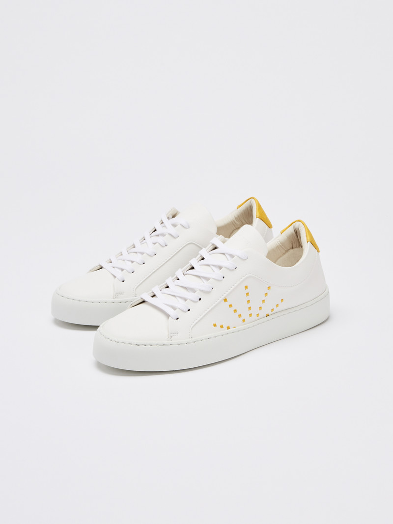 Laced Sneaker #gràcia white lemon