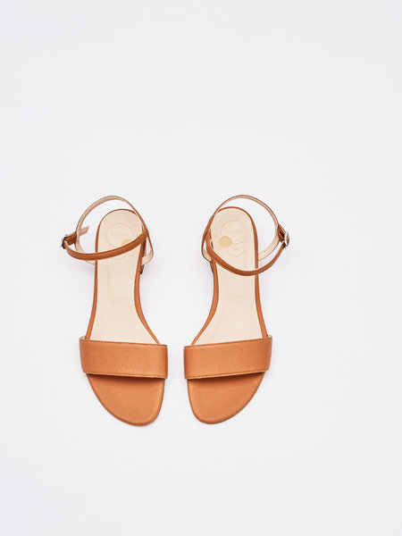 Strappy Sandal #sul  cognac fiber