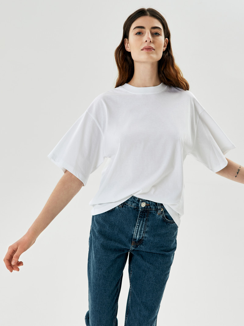 Boxy Shirt #medo white