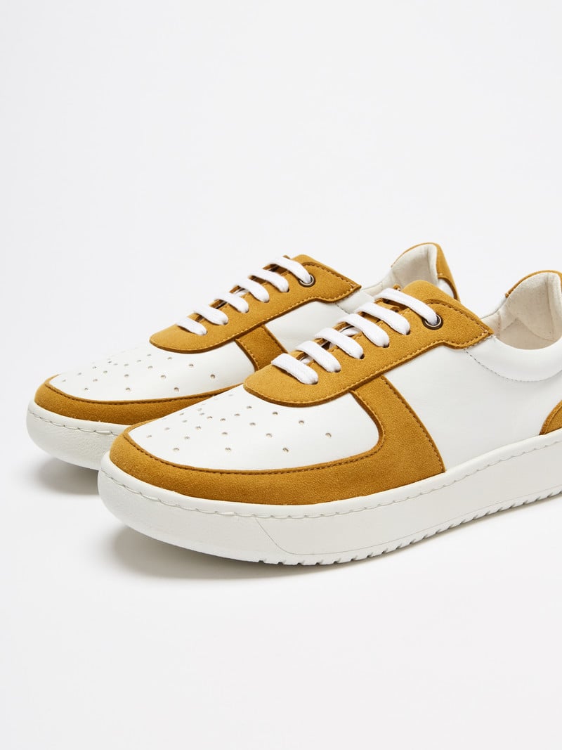 Airy Sneaker #meta white lemon