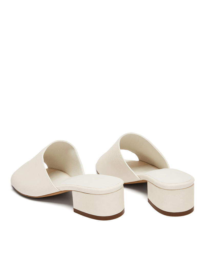 Mule Slides #maia off white