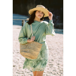 Isla Ibiza Bonita Basic Sweater Balloon – Green