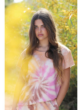 Isla Ibiza Bonita Short sleeves Tie Dye Sweater Freedom