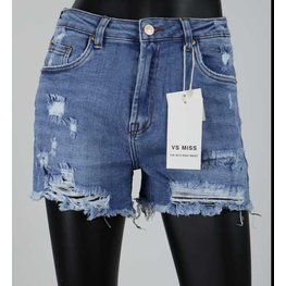 J.Y.M. Jeans Short Dameged Details