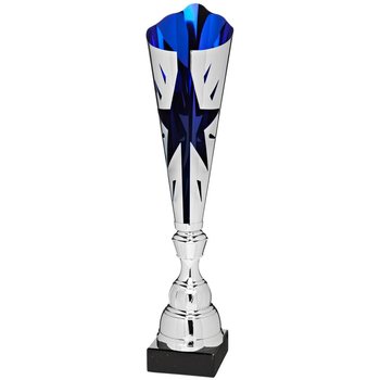 Trofee Orlando blauw-zilver