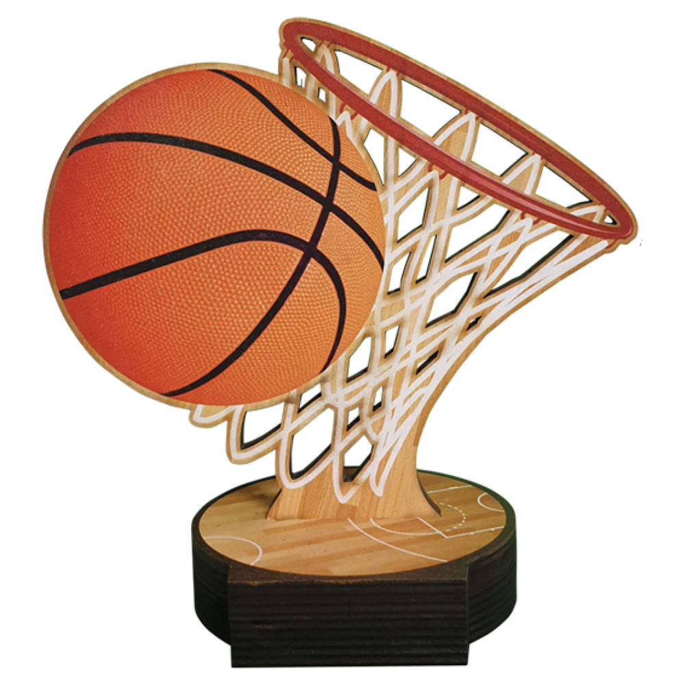 Beoordeling uitsterven Installeren Houten basketbal trofee - Kuiper Sportprijzen voor al uw sporten.