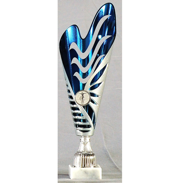 Sportprijs Altea zilver-blauw