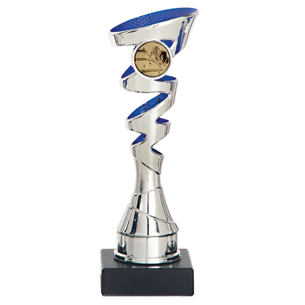 Trofee Grenada zilver-blauw