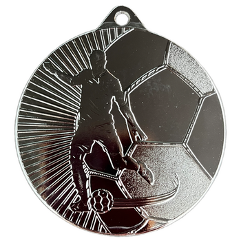 Voetbalmedaille 2510 Ø 70 mm.