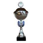 Sportprijs Ursem zilver-blauw