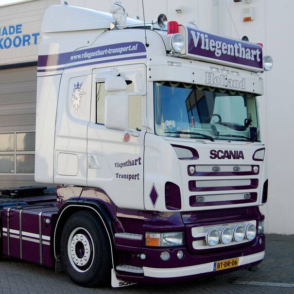Zonneklep type 1-A voor Scania R-serie met Highline cabine