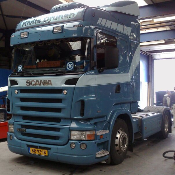 Zonneklep type 1-B voor Scania R-serie met Highline cabine