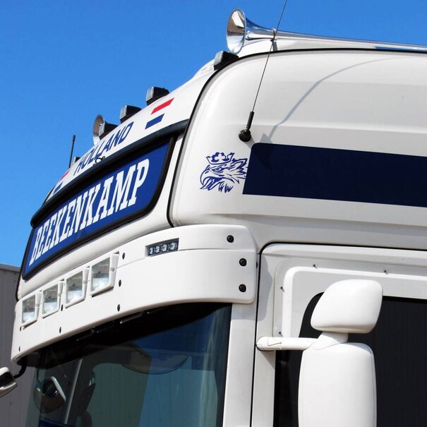 Zonneklep type 1-C voor Scania R-serie met Topline cabine