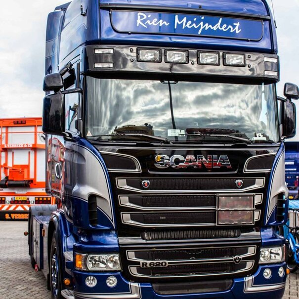 Zonneklep type 3-C voor Scania R-serie met Topline cabine